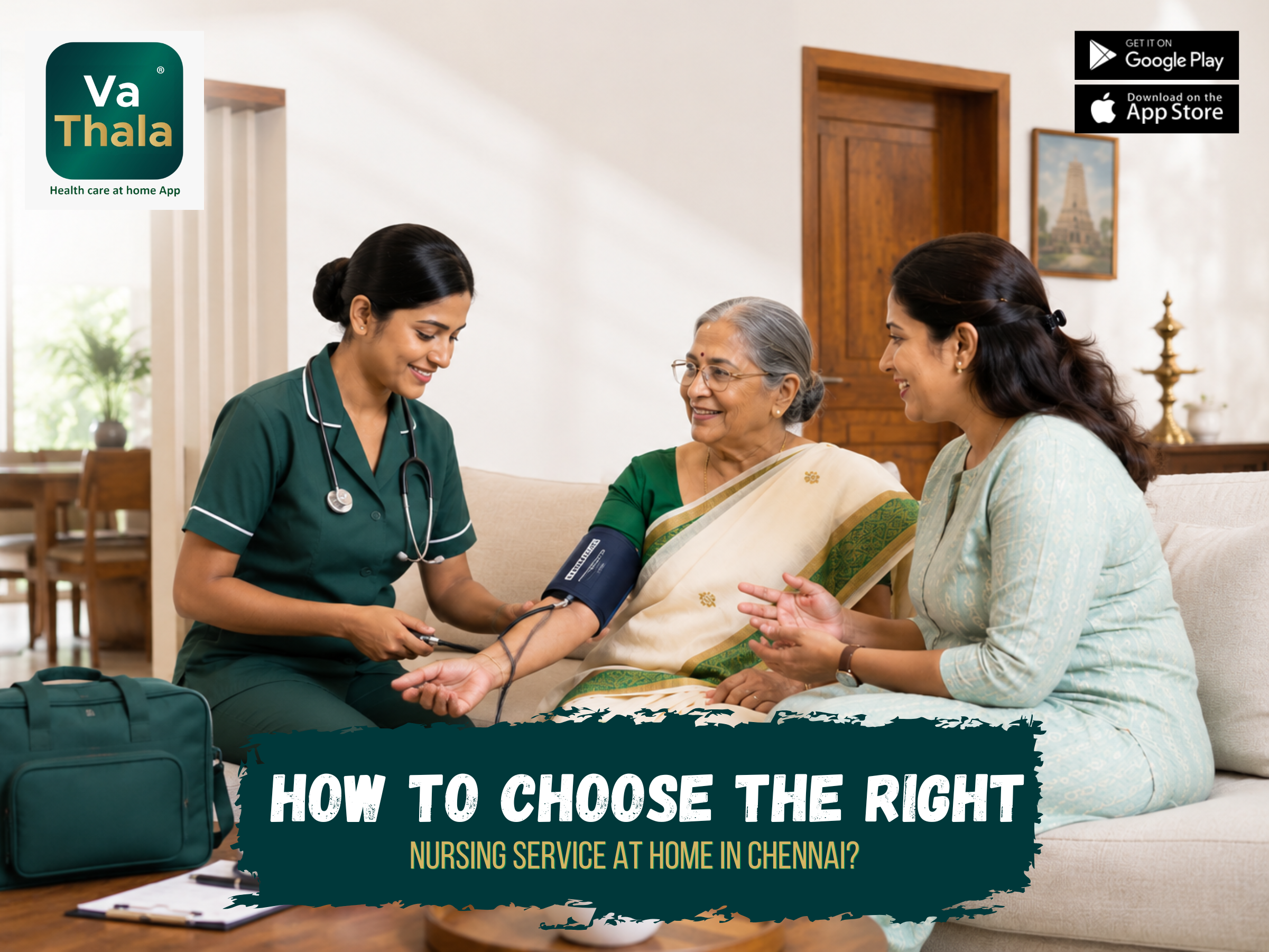 Cover image for How to Choose the Right Nursing Service at Home in Chennai?