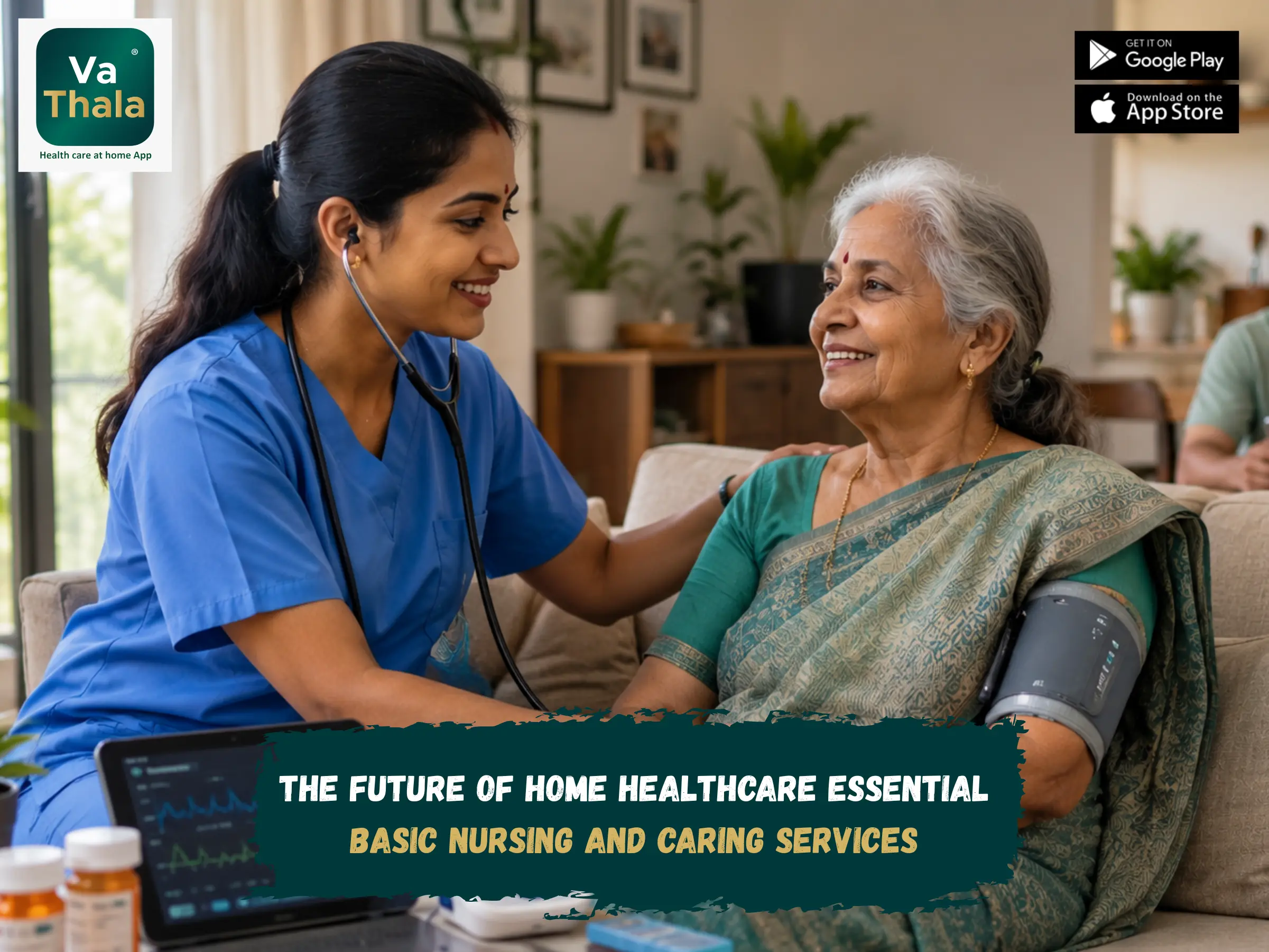 Cover image for The Future of Home Healthcare: Essential Basic Nursing and Caring Services