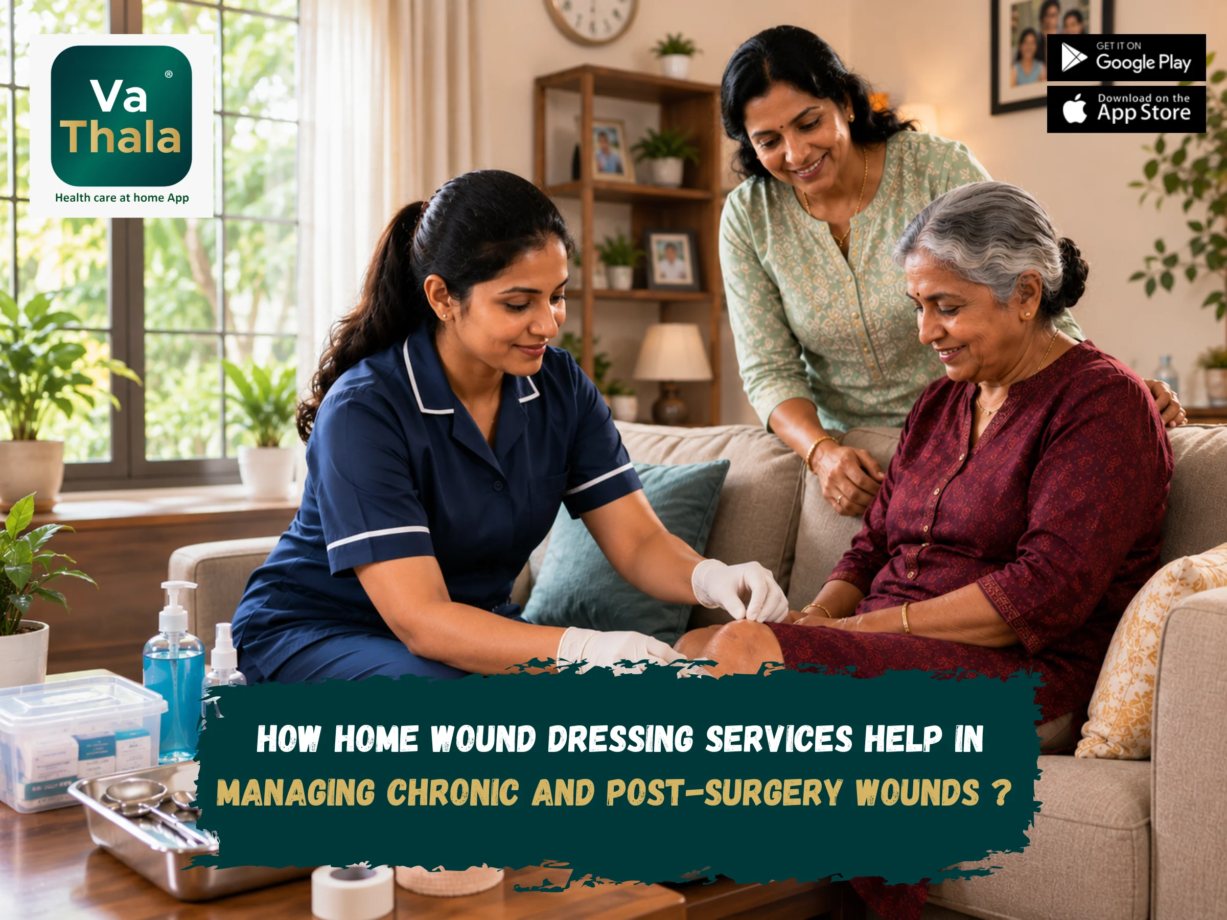 Cover image for How Home Wound Dressing Services Help in Managing Chronic and Post-Surgery Wounds